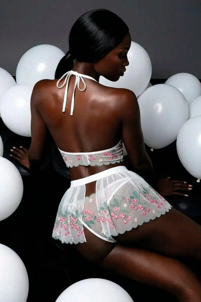 Floral Bloom Prozirni Set