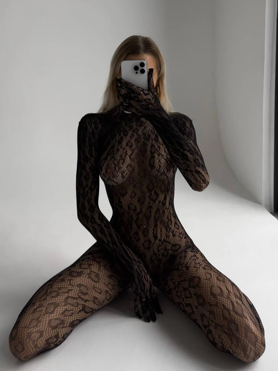 Wild Leopard Bodystocking