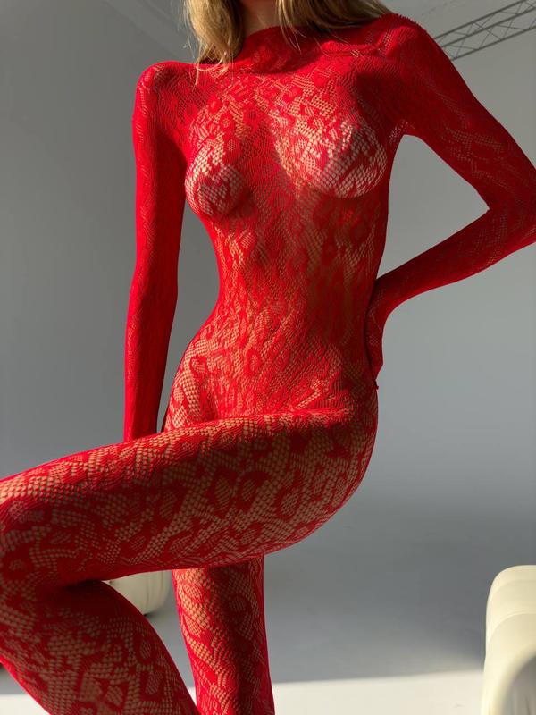 Wild Leopard Bodystocking