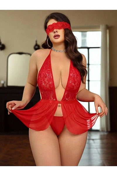 Red Temptation Maska Set