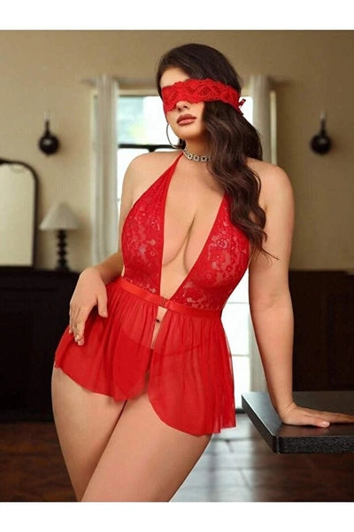 Red Temptation Maska Set